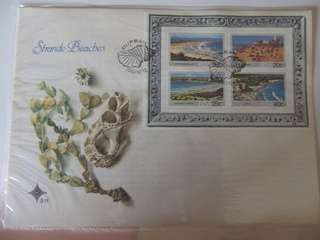 RSA S11 (1983) - Tourism SA Beaches Official Large FDC