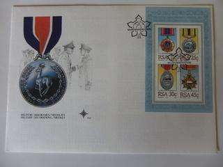 RSA S12 (1984) - Military Decorations Official Large FDC
