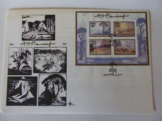 RSA S15 (1989) - Pierneef Paintings Official Large FDC