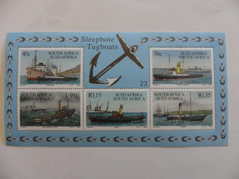 RSA S23 (1994) - Tugboats Mint Sheet