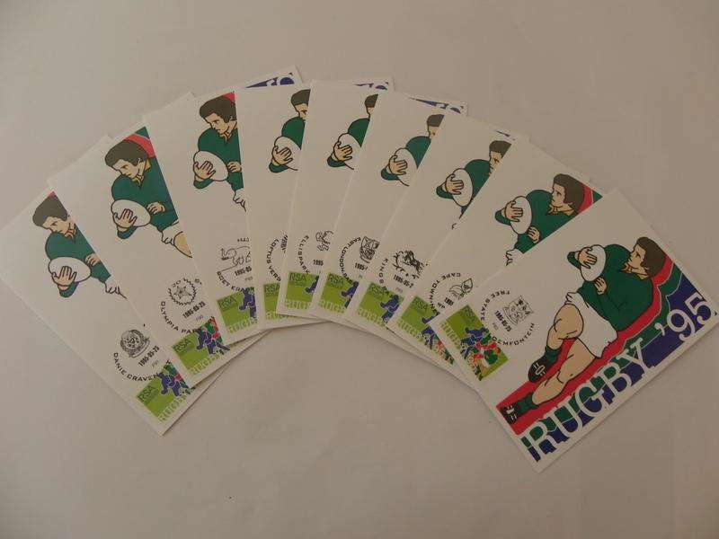 RSA 6.14 (1995) - Rugby World Cup Maxicard Set of the Stadiums