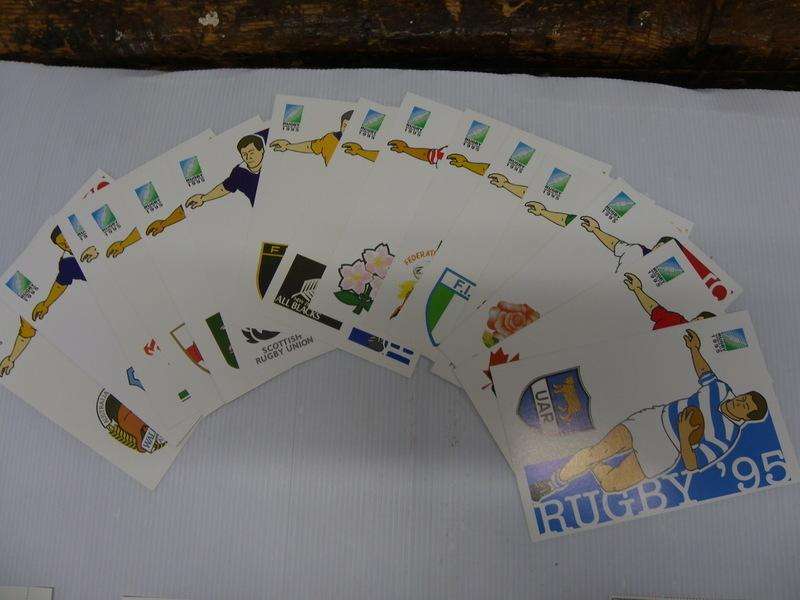 RSA 6.14 (1995) - Rugby World Cup Maxicard Set of the Teams