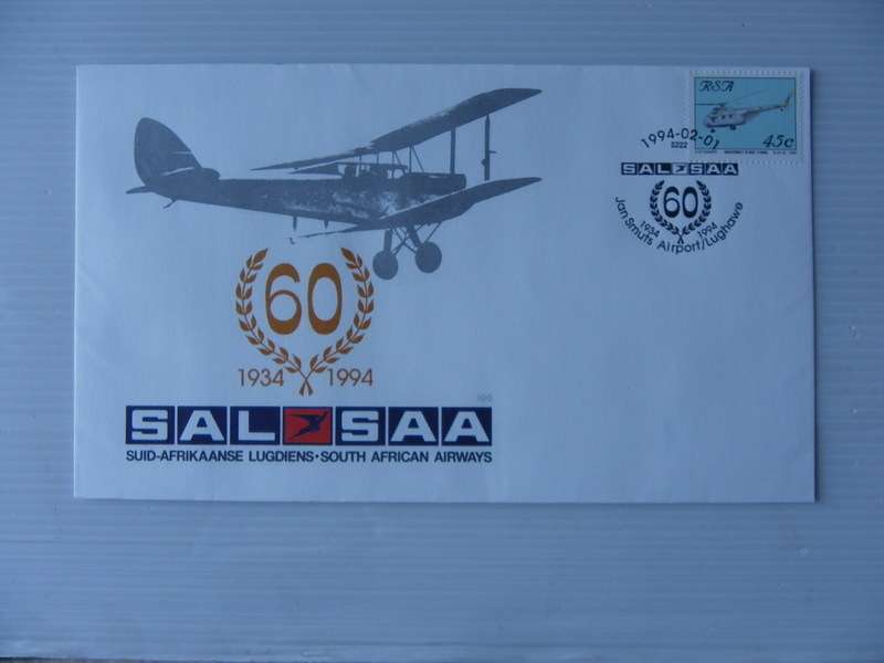 SAA #100 (1994) - SAA 60th Anniversary Illustrated FDC