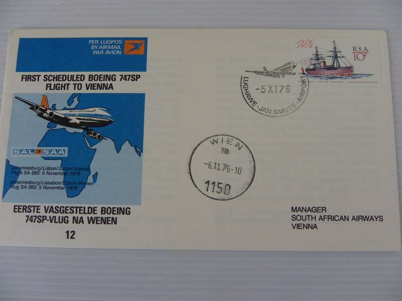 RSA (1976) - SAA #12 Illustrated FDC