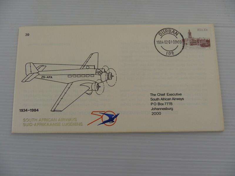 RSA (1984) - SAA #39 Illustrated FDC