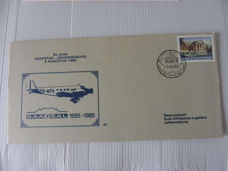 RSA (1985) - SAA #41 Illustrated FDC