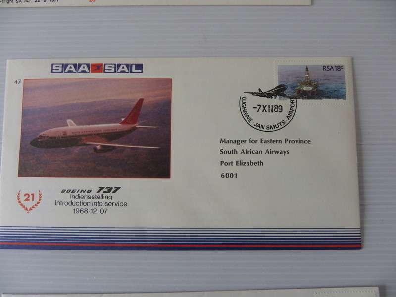 SAA #47 (1989) - Introduction of 737 Illustrated FDC