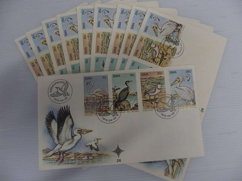 Excess Stock - SWA 1.26 FDC`s - Set of 10 FDC's (Bid per FDC to take all 10)