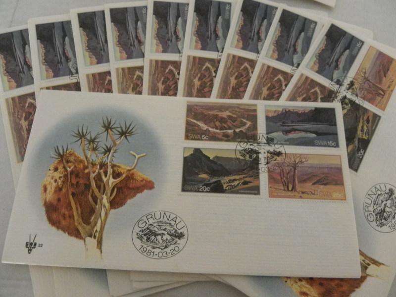 Excess Stock - SWA 1.32 FDC`s - Set of 10 FDC's (Bid per FDC to take all 10)