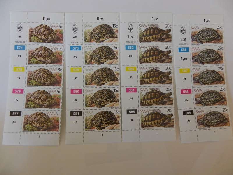 SWA 1.36 (1982) -Tortoises Mint Control Block Set
