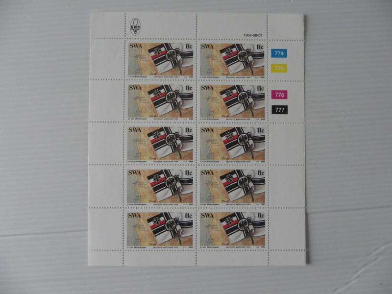 SWA 1.46 (1984) - Centenary of German  Mint 11c Full Sheet