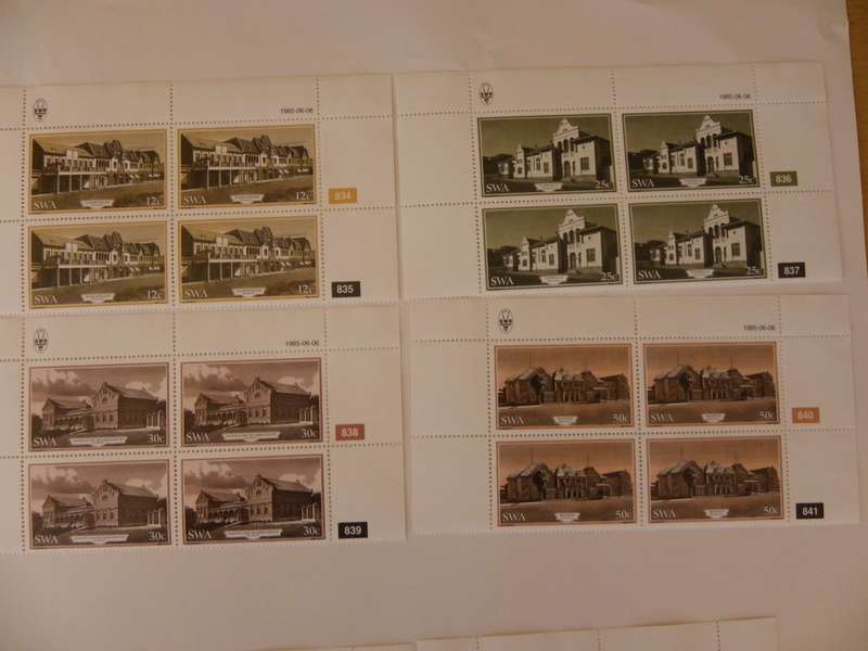 SWA 1.49 (1985) - Historic Buildings of Windhoek Mint Control Block Set