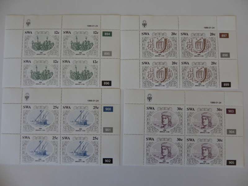 SWA 1.52 (1986) - Discoverers of SWA  Mint Control Block Set