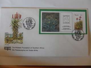 Transkei SAF01 (1986) - Aloes Illustrated FDC