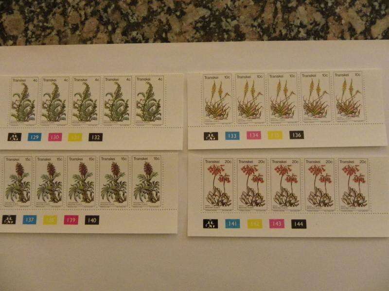 Transkei 1.05 (1977) - Medicinal Plants Mint Control Block set