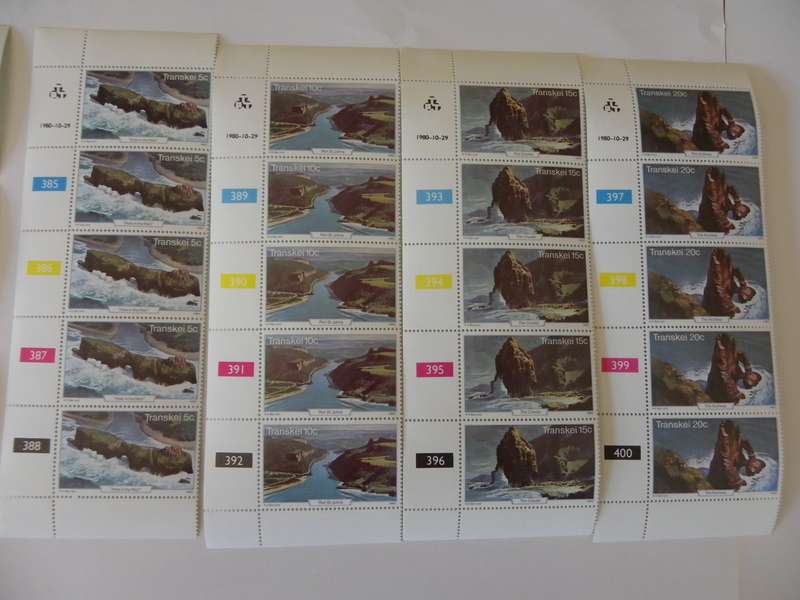Transkei 1.20 (1980) - Tourism Mint Control Block Set