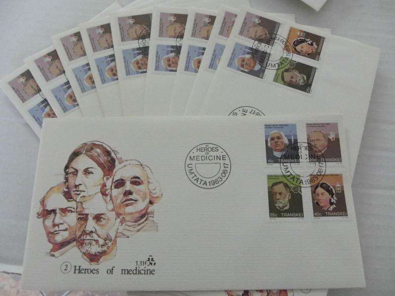 Excess Stock - Transkei 1.31 FDC`s - Set of 10 FDC's (Bid per FDC to take all 10)