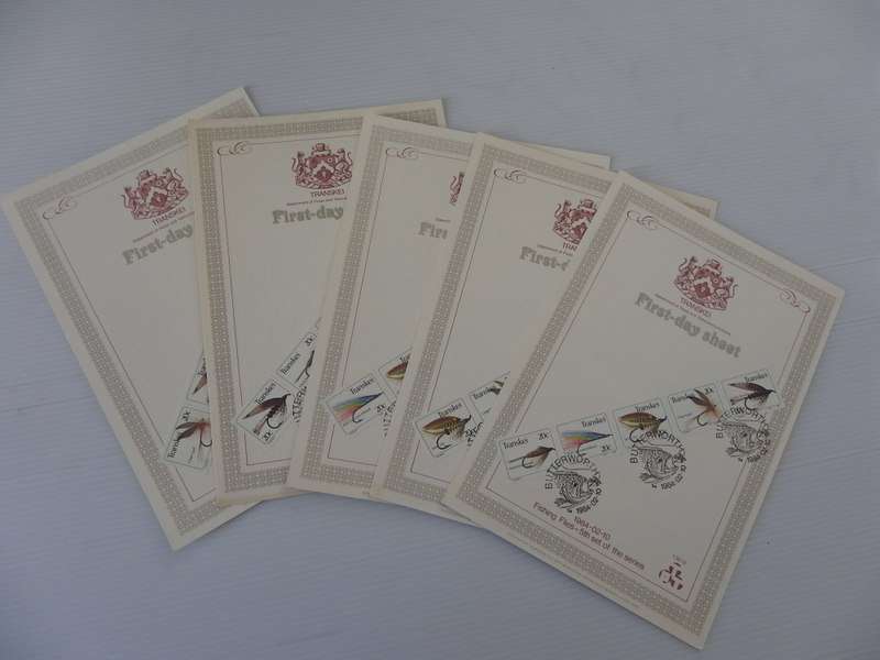Transkei 1.33 (1984) - Fishing Flies (5th Series) Full Collector Sheet Set