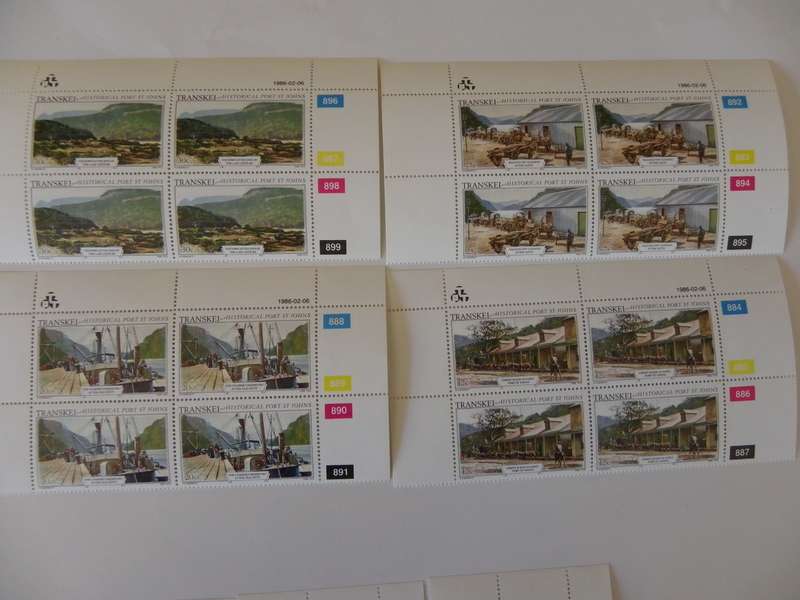 Transkei 2.07 (1986) - Port St Johns Mint Control Block Set