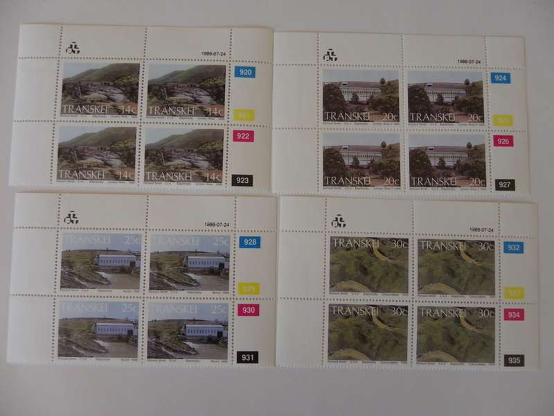 Transkei 2.09 (1986) - Hydro Electric Power Stations Mint Control Block Set