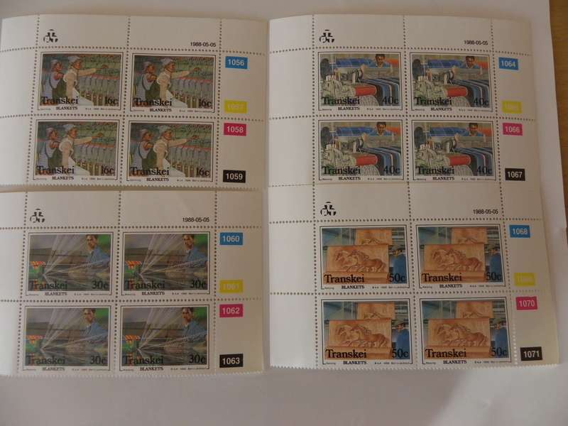 Transkei 2.16 (1988) - Blanket Factory Mint Control Block Set