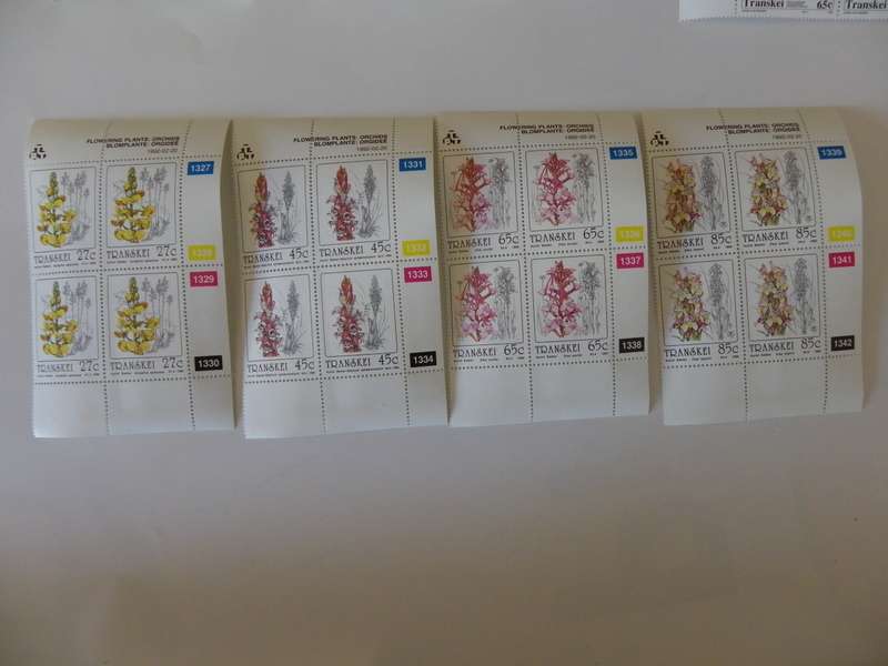 Transkei 2.31 (1992) - Orchids Mint Control Block Set
