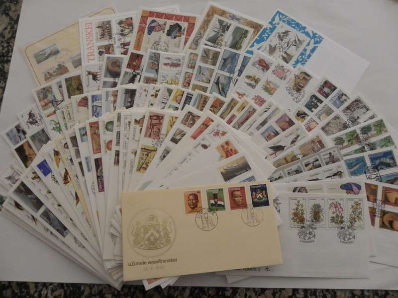 Transkei Complete Set of FDC`s x 97 (No duplication) Bid per FDC to take all (Read below)