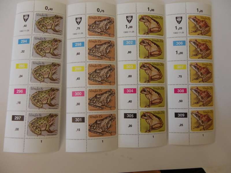 Venda 1.13 (1982) - Frogs Mint Control Block Set