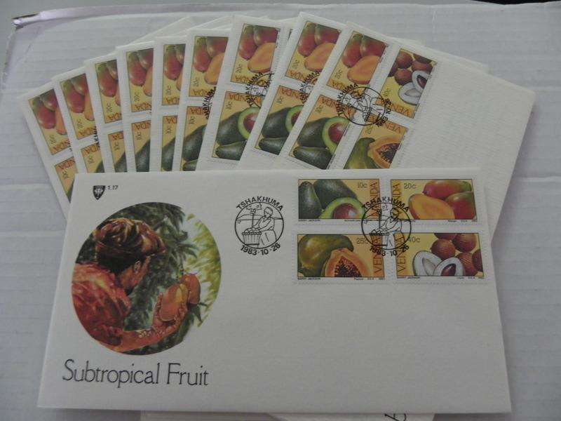 Excess Stock - Venda 1.17 FDC`s - Set of 10 FDC's (Bid per FDC to take all 10)