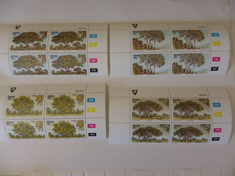 Venda 1.20 (1984) - Indigenous Trees (3rd Series) Mint Control Block set