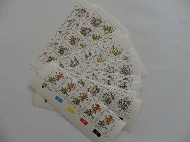 Venda 1st Definitive Series (1979) - Complete Mint Control Block Set