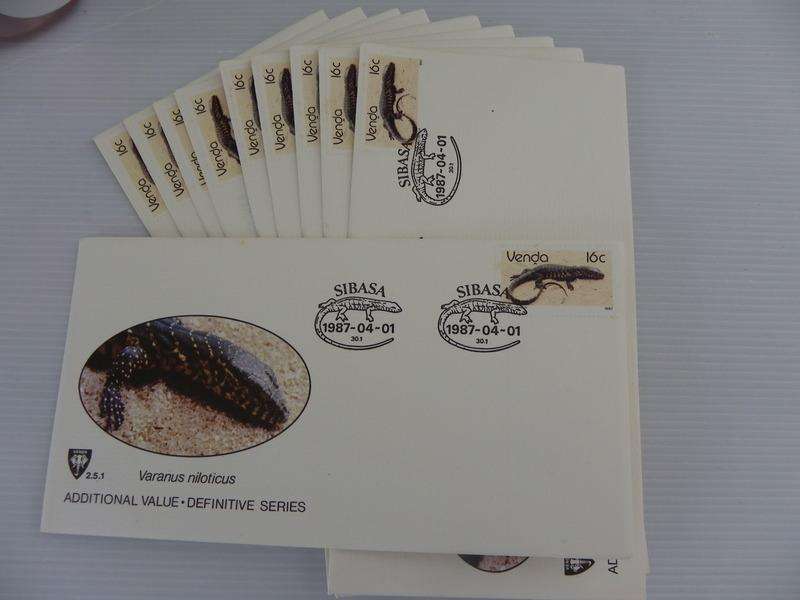 Excess Stock - Venda 2.05.1 FDC`s - Set of 10 FDC's (Bid per FDC to take all 10)