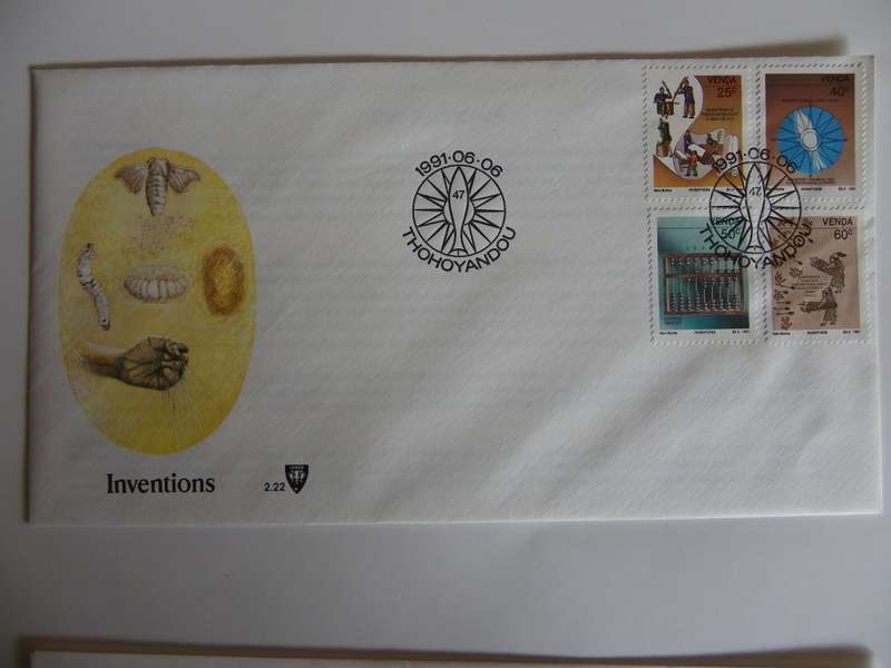 Venda 2.22 (1991) - Inventions (1st Series) Official FDC