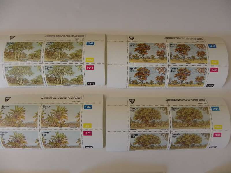 Venda 2.24 (1991) - Indigenous Trees Mint Control Block Set