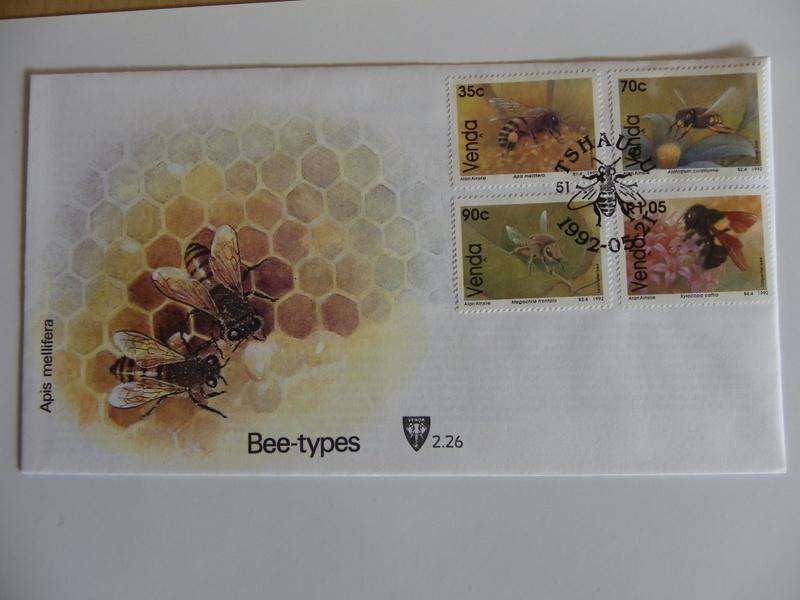 Venda 2.26 (1992) - Bee Types Official FDC