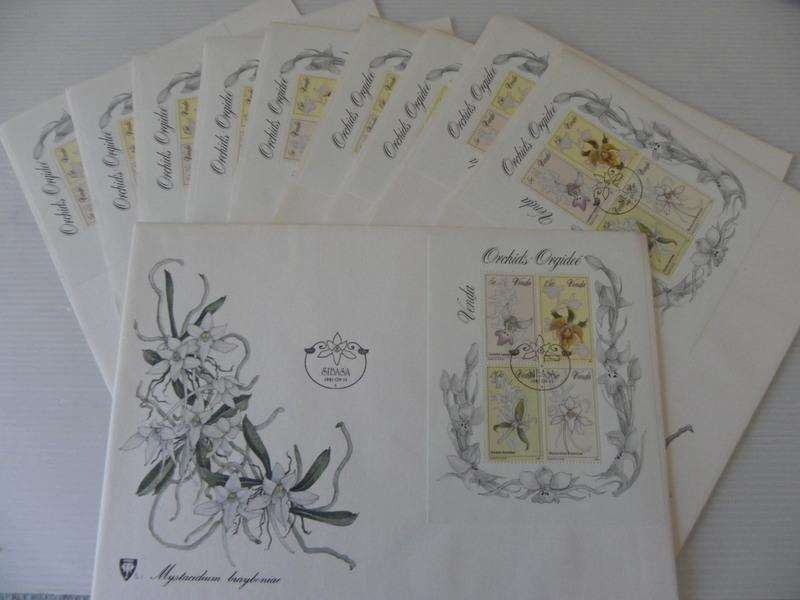 Excess Stock - Venda S01 FDC`s - Set of 10 FDC's (Bid per FDC to take all 10)