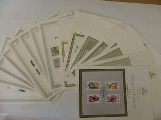 Venda - Set of Collector Sheets  x 18 No duplication) Bid per FDC to take all