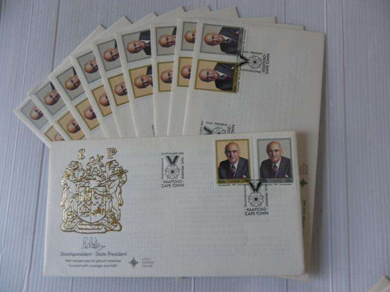 Excess Stock - RSA 4.09a FDC`s - Set of 10 FDC's (Bid per FDC to take all 10)