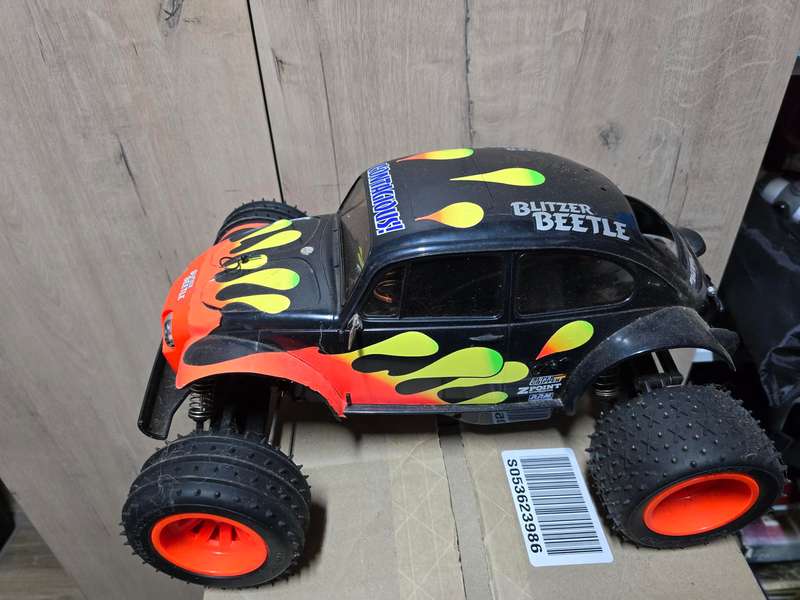 Tamiya 1:10 VW Blitzer Beetle - built and ready to use - sold with rechargeable Flysky controller