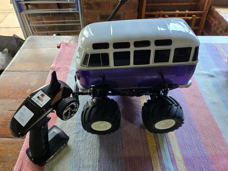 Tamiya VW Beetle Lunchbox - Built and ready to run, sold with Controller