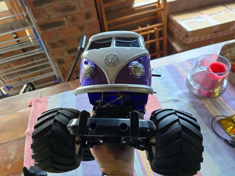 Tamiya VW Beetle Lunchbox - Built and ready to run, sold with Controller