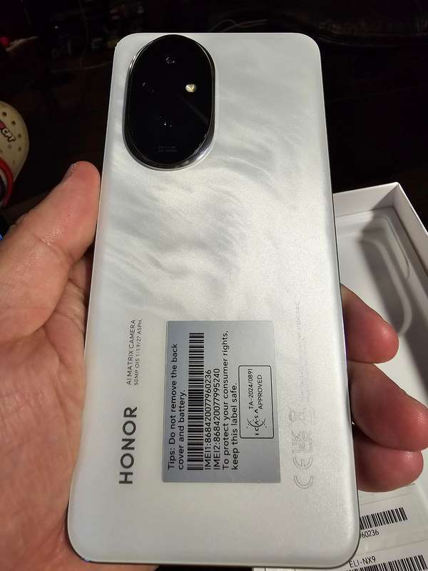 Honor 200 - 512GB - Moonlight White Dual Sim