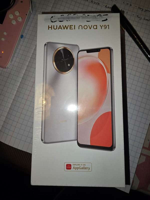Huawei Nova Y91 - Brand new sealed 256gb