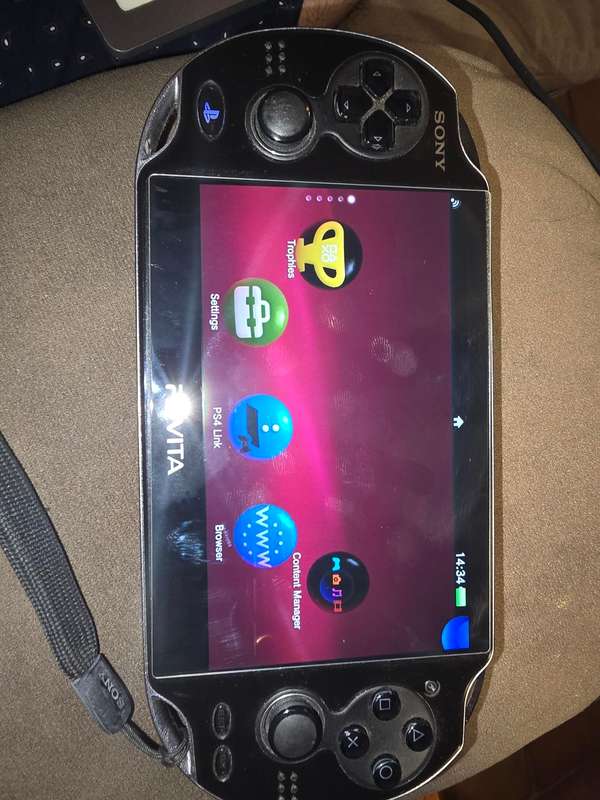 Sony PS Vita - excellent condition sold with 128gb memory card and charger