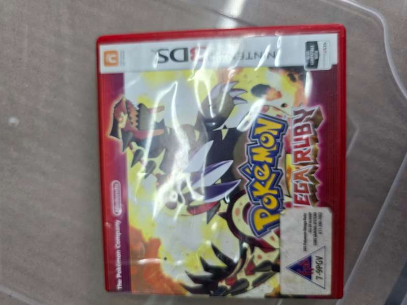 Pokémon Omega Ruby Nintendo 3ds Game