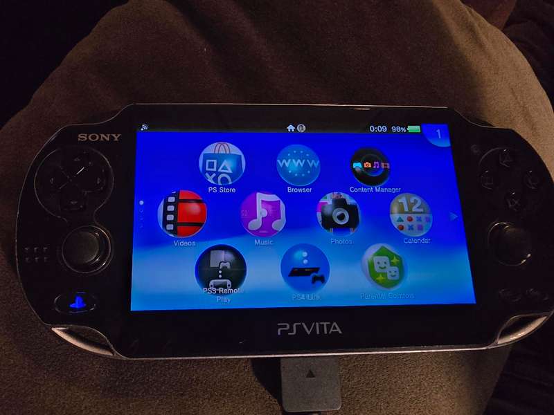PS Vita 1000 Console - with 128gb Memory Card