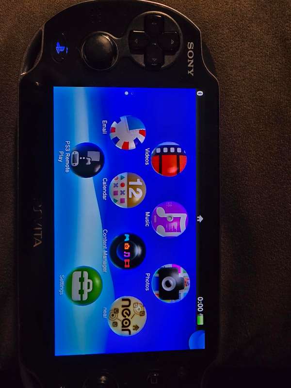 PS Vita 1000 Console - with 128gb Memory Card