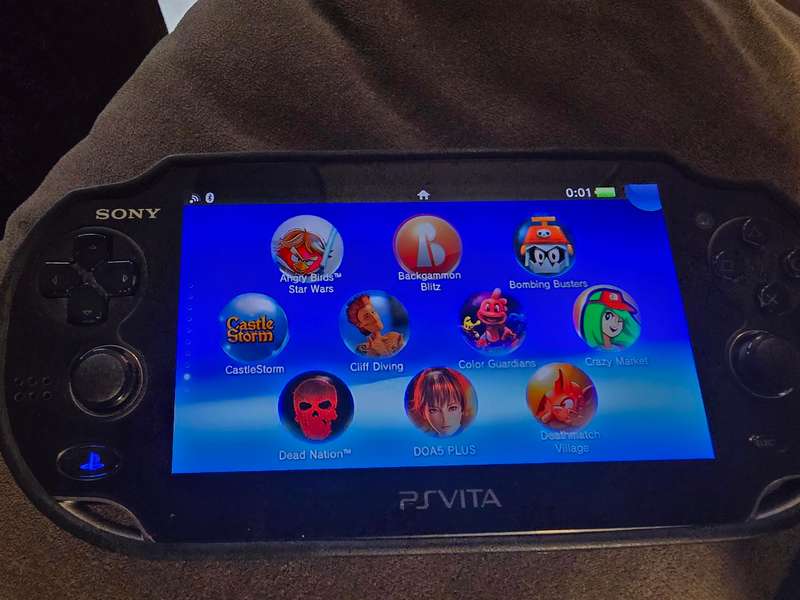 PS Vita 1000 Console (B08) - Excellent condition with cover, lots of games loaded, 128gb