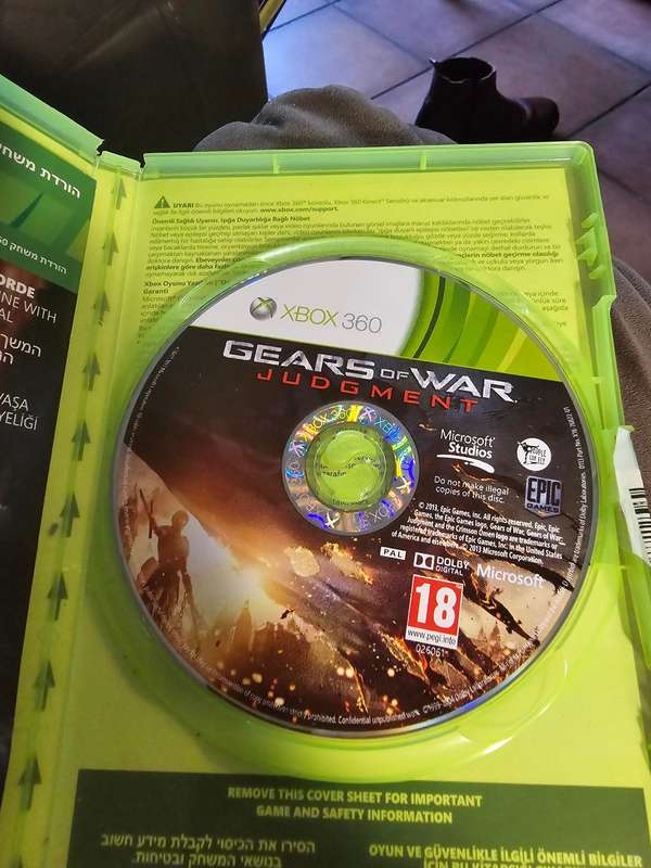XBOX 360 - Gears of War - Judgement Day Game - Good Condition