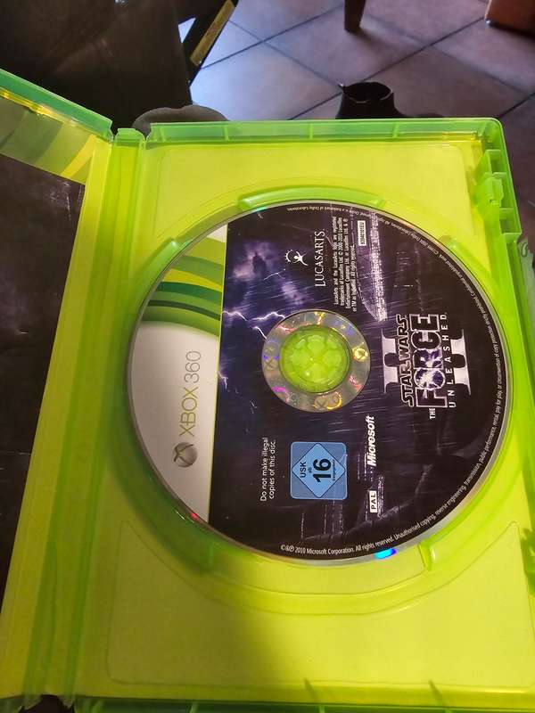 XBOX 360 star wars force unleashed 2